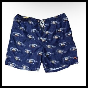 Tommy Bahama Relaxed Fit Mens Board Shorts Lined 6” Inseam Swim Trunks Sz XL